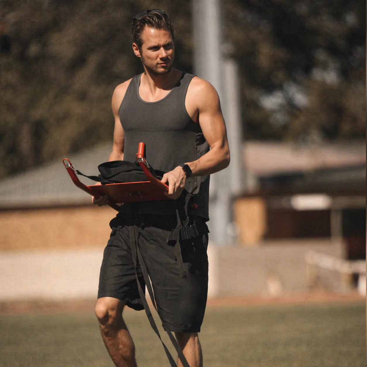 Peter Schnabel im Training